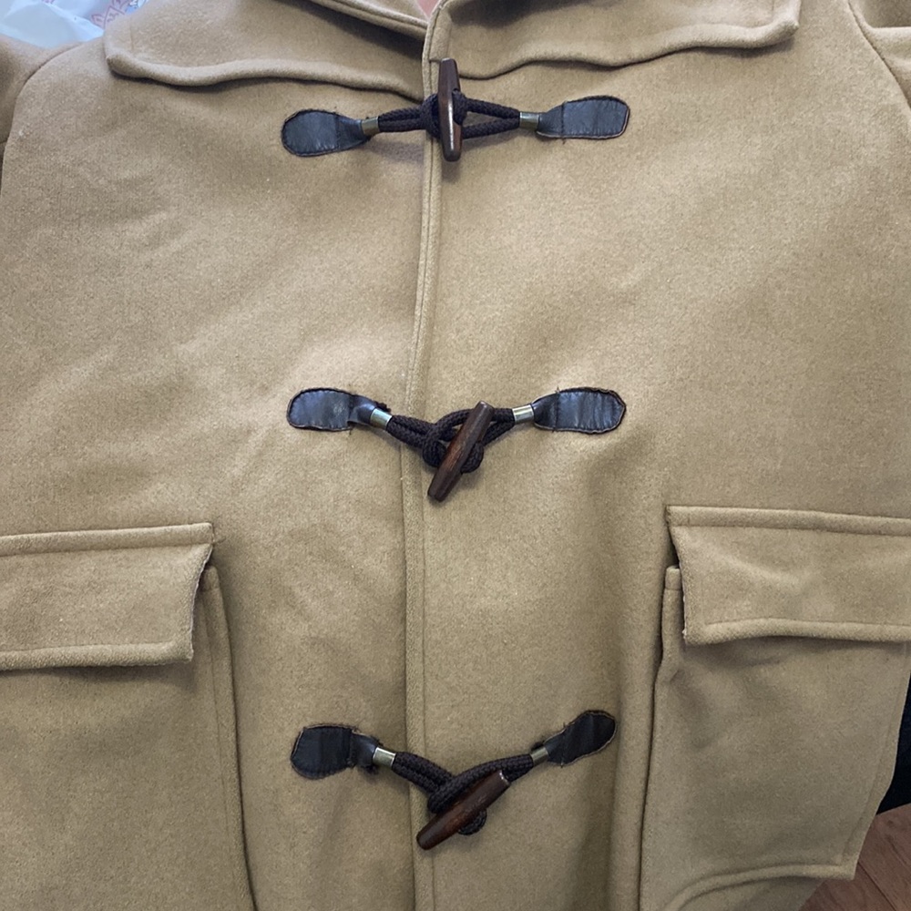 Vintage Unisex Rice Sportswear Duffle Coat - Picture 3 of 6